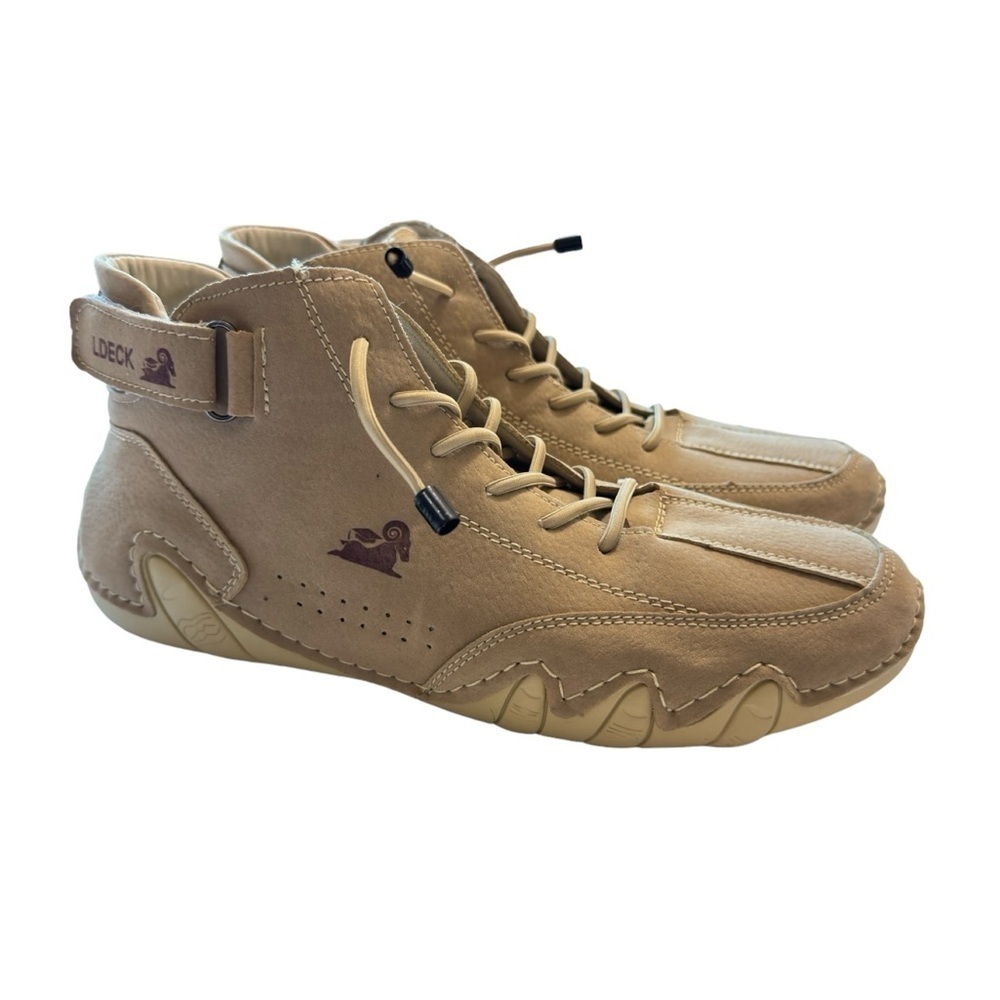 LDeck Explorer Tan Lightweight Outdoor Walking Hiking Shoes Size EU 38 US 6.5